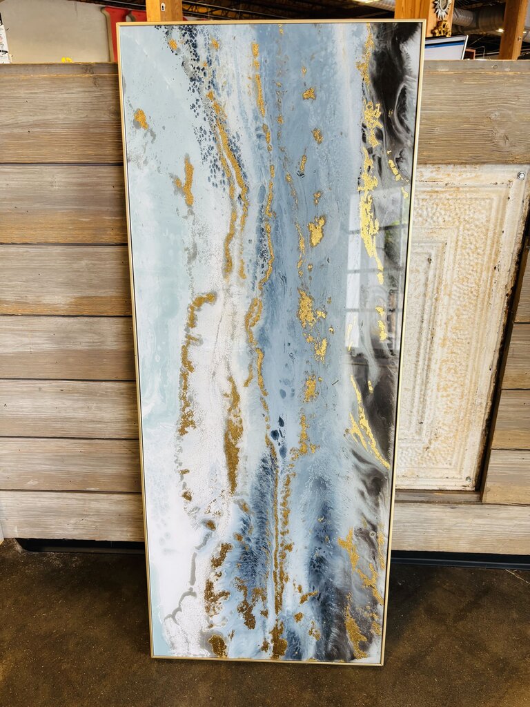Framed Waves Crashing