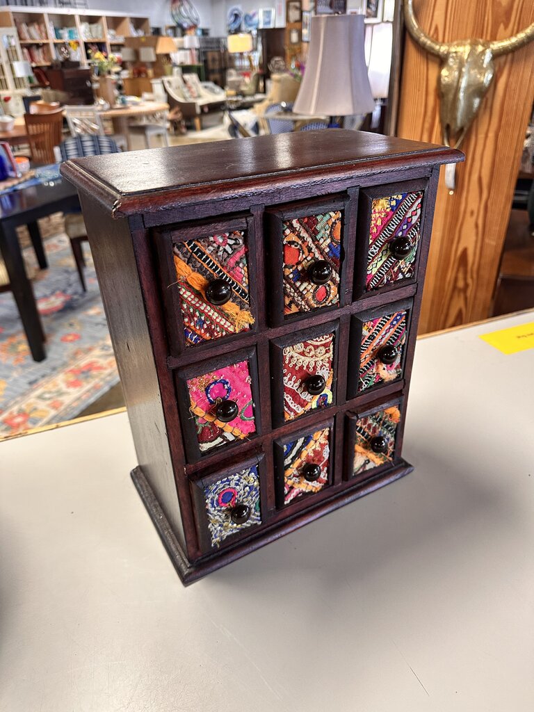 Handmade Oak Spice Safe
