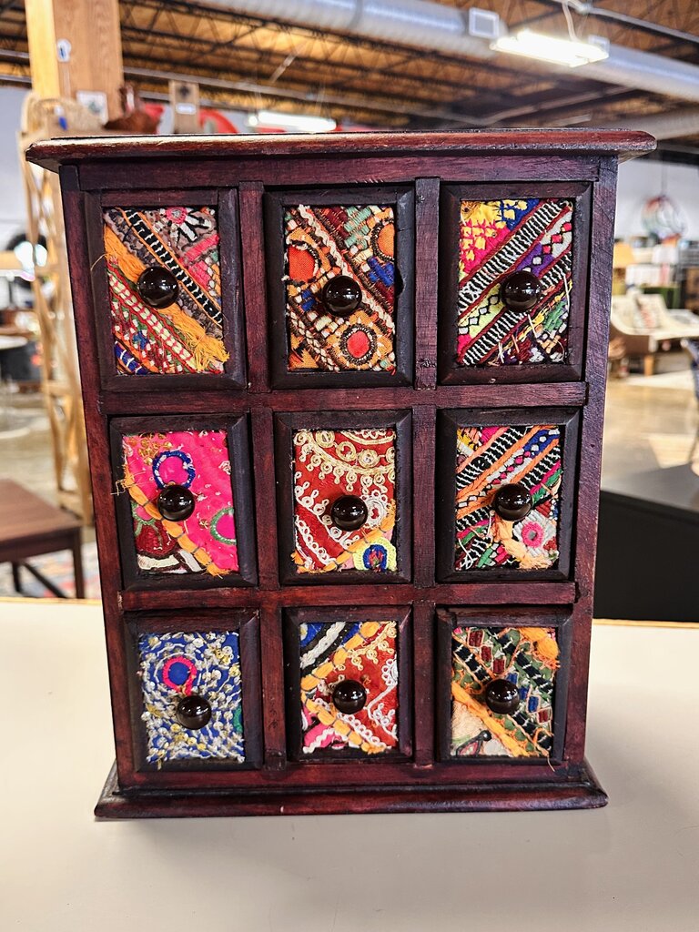 Handmade Oak Spice Safe