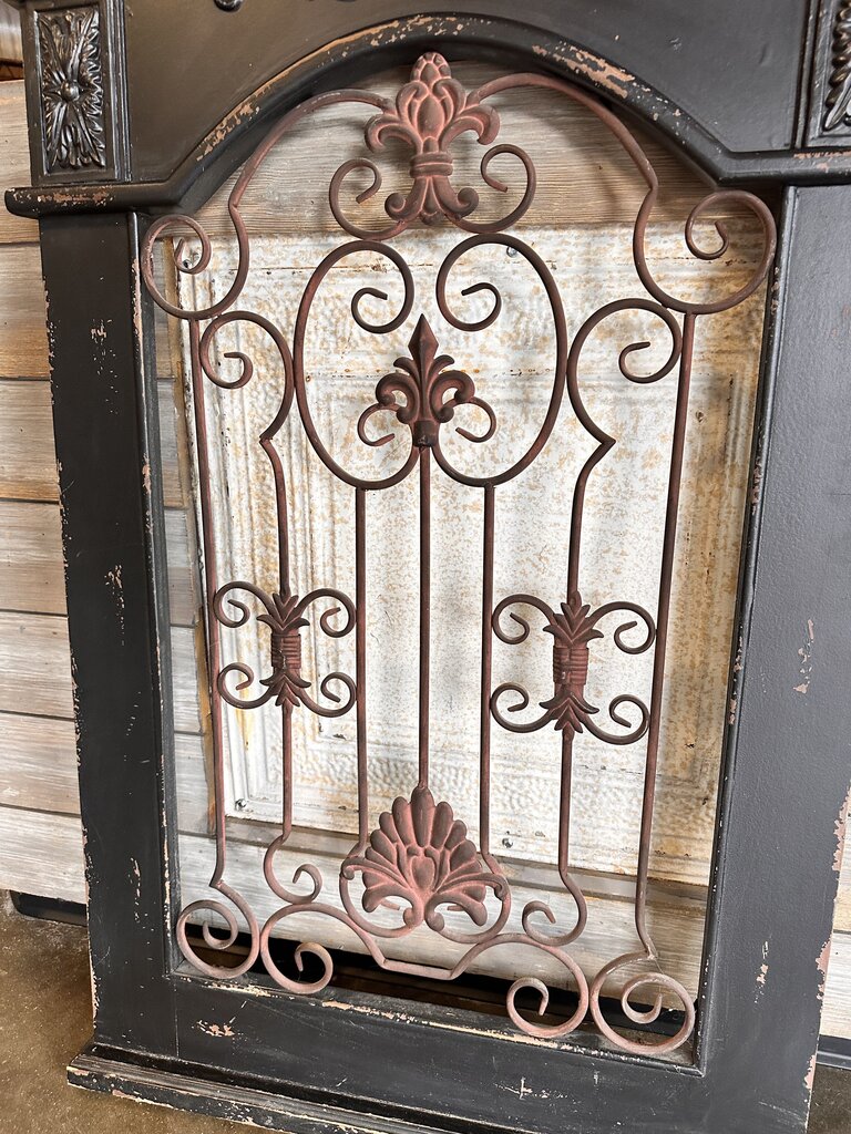 Gate Door Wood & Iron Art