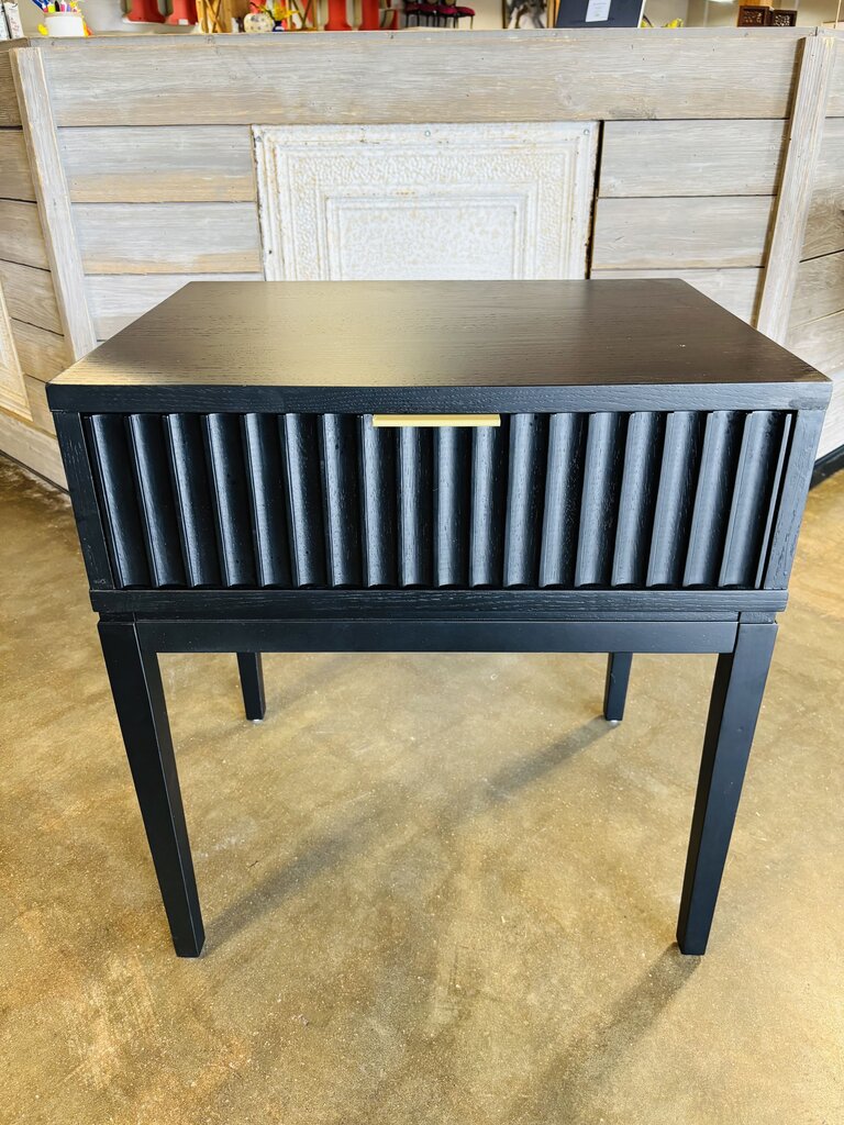 Nathan James Jasper Black Nightstand