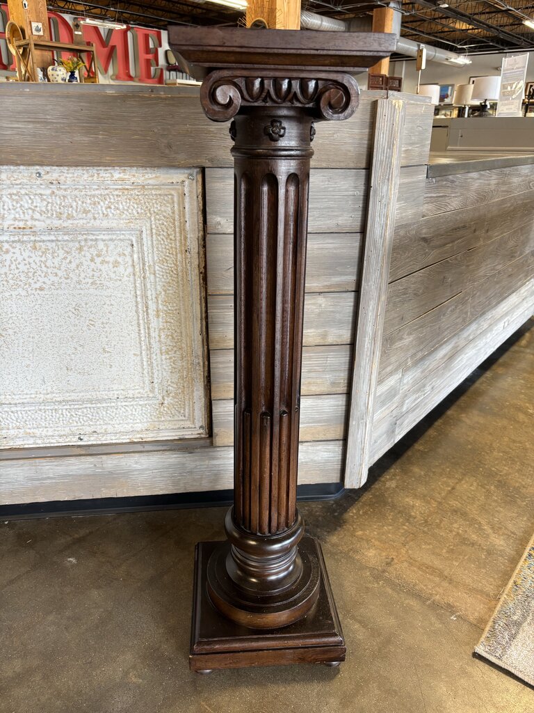 Tall Wood Plant Stand 39.5"H