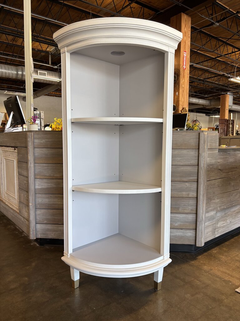 Painted Corner Bookshelf 19.5 X 21 X 58