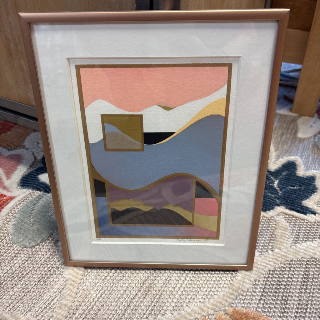 Silkscreen Landscape