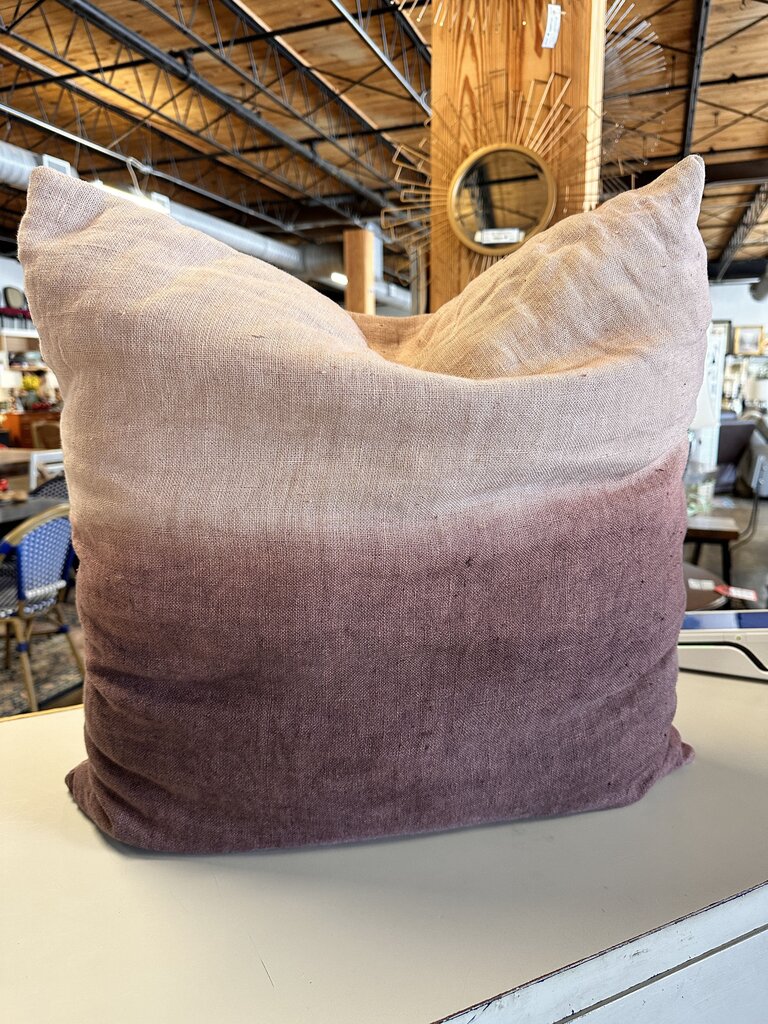 Ombre Lilac Zippered Pillow