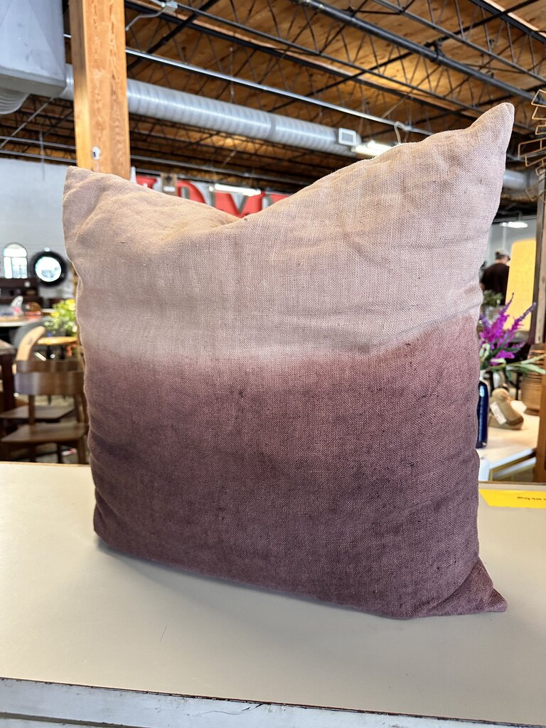 Ombre Lilac Zippered Pillow