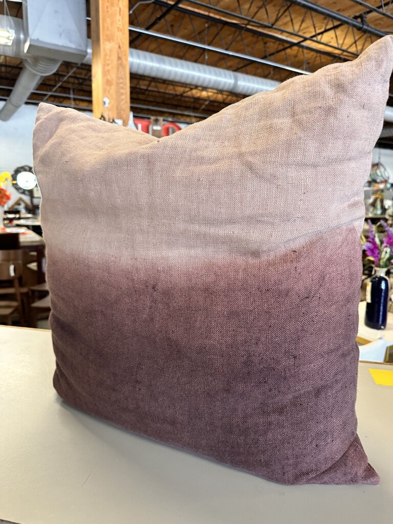 Ombre Lilac Zippered Pillow