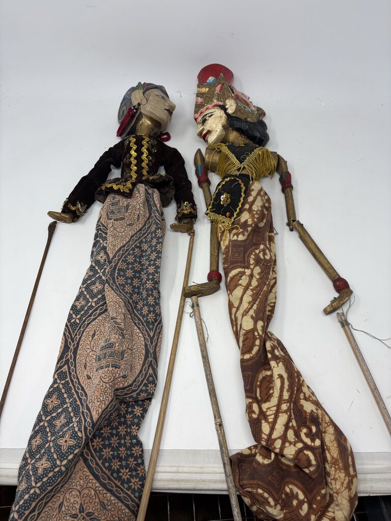 Puppet Set From Java Jogyajakarta, Indonesia