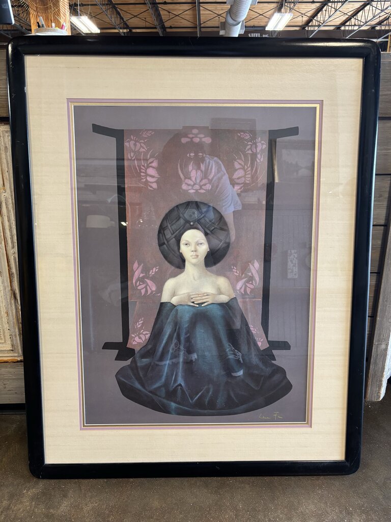 "Retour de Voyage II" Leonor Fini 31.5 X 40.5