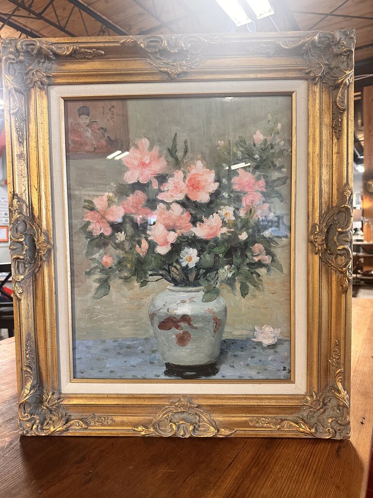 Framed Bouquet of Azaleas