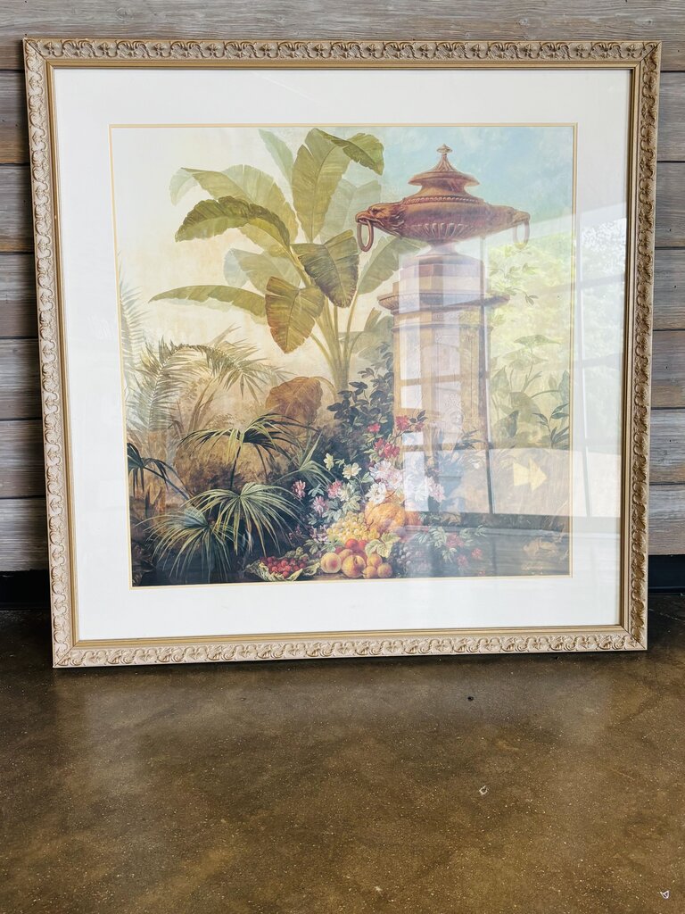 Flowers & Tropical Plants Framed Art 35 X 34.5