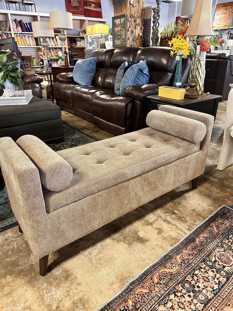 Flip Up Storage Ottoman Bench