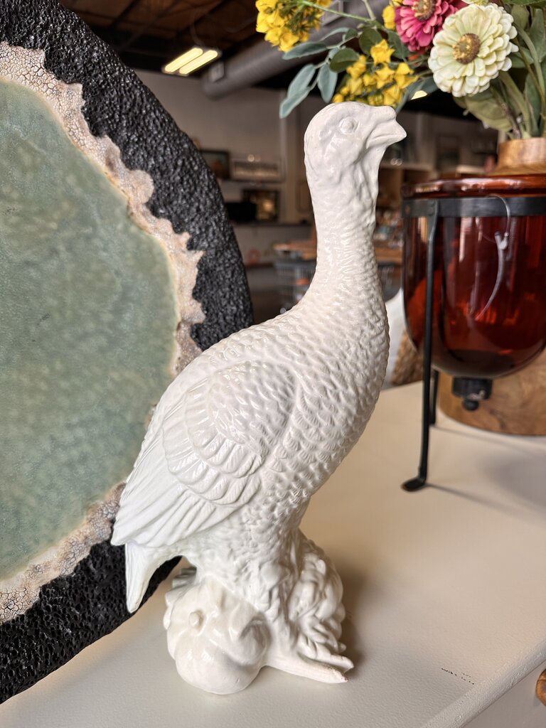 Ceramic Turkey Figurine