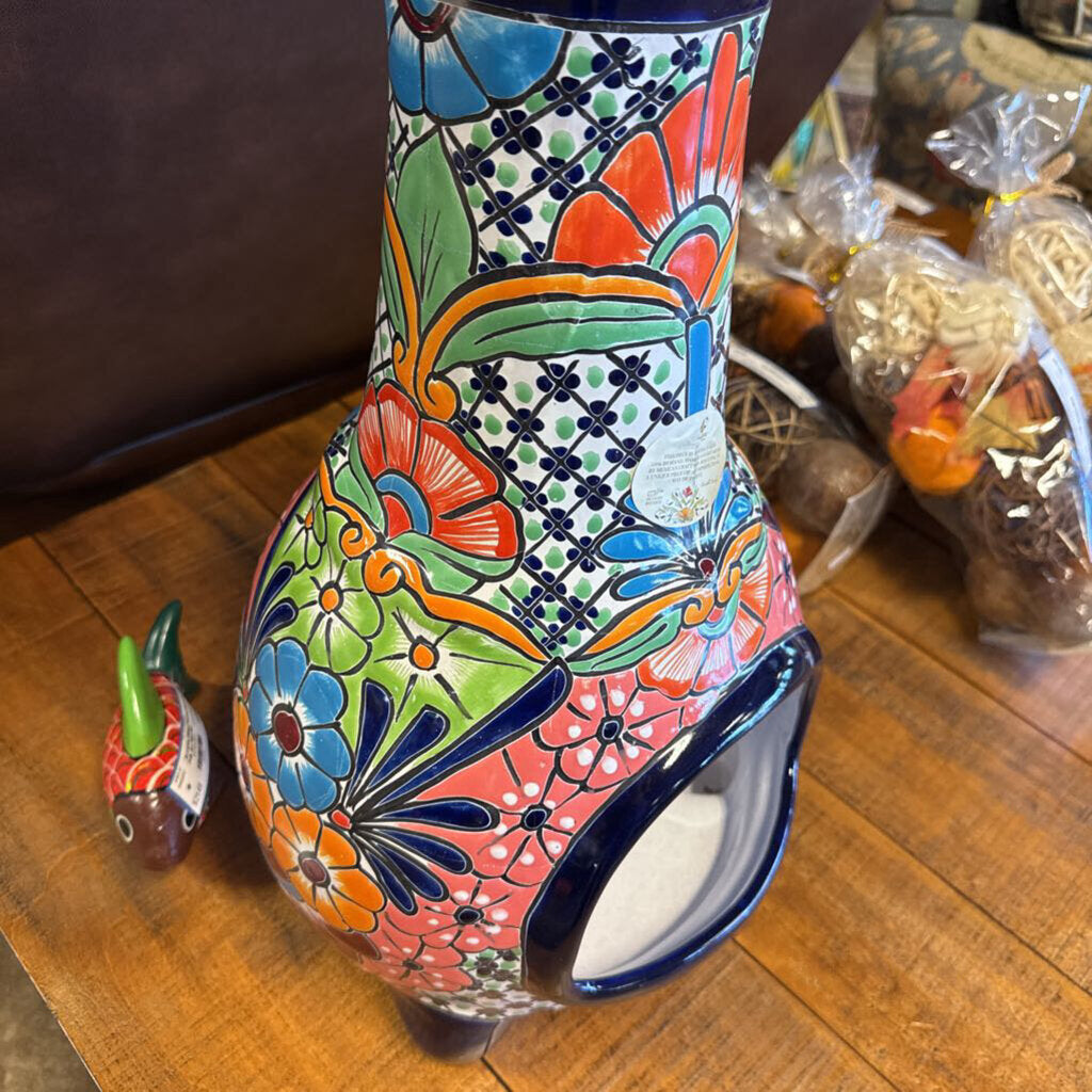 Mexican Pottery Chiminea