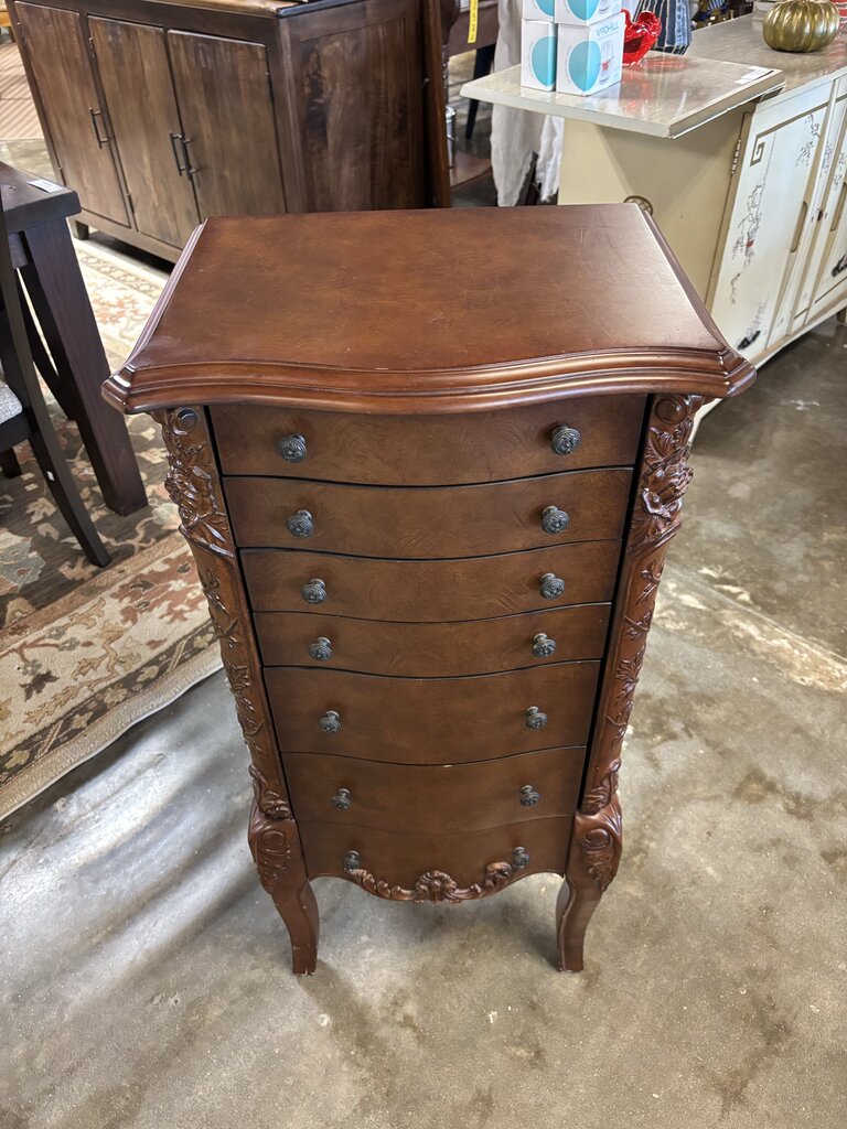 Wood Jewelry Armoire