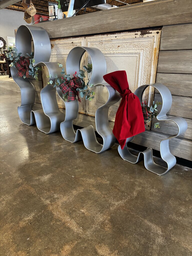Metal Gingerbread Trio