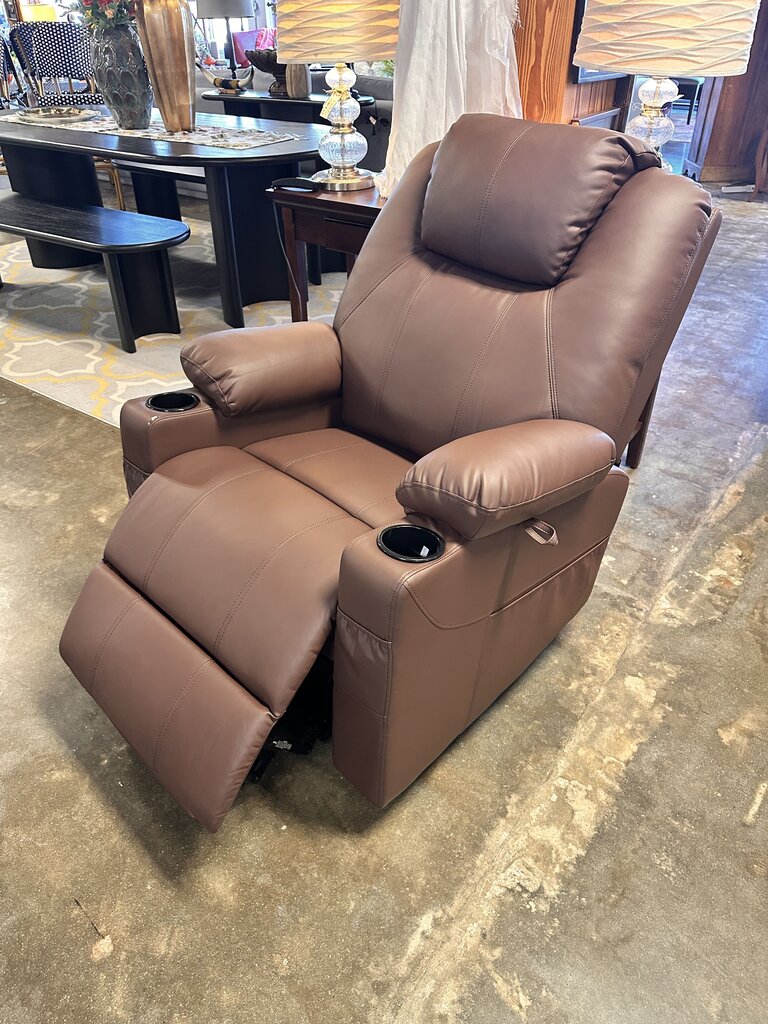 Mcombo New Vinyl Motorized Recliner