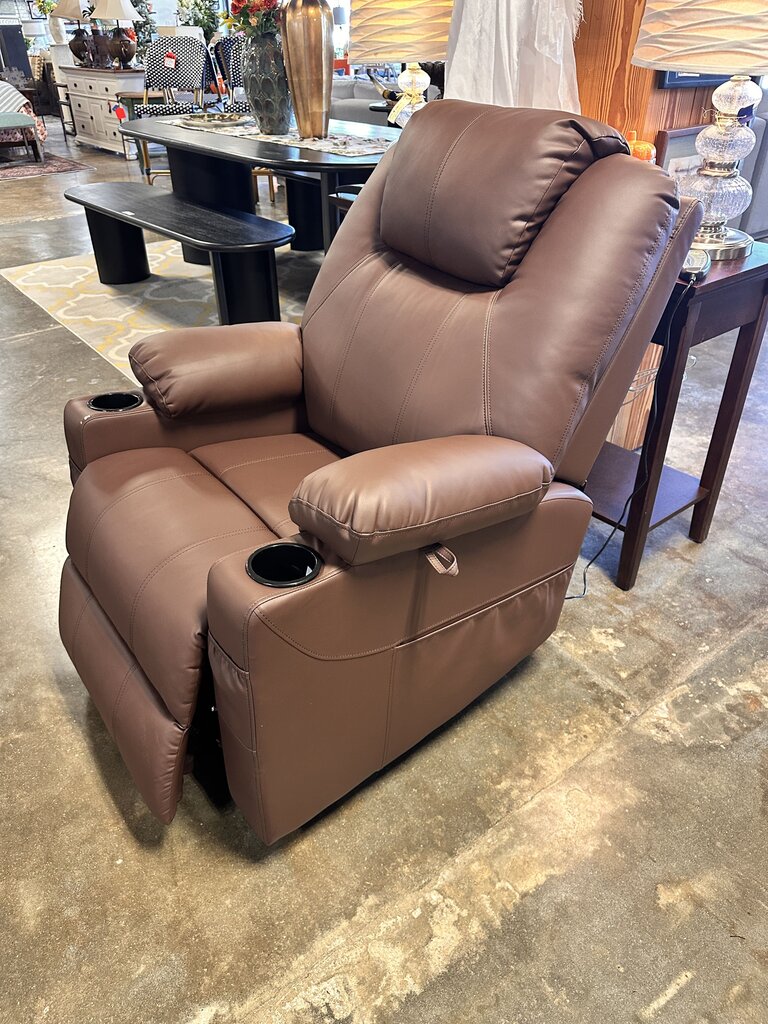 Mcombo New Vinyl Motorized Recliner