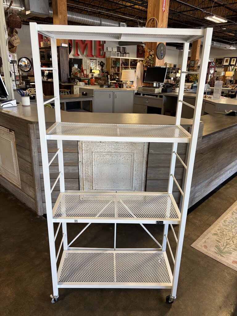 4 Wire Shelf Collapsible Unit 14 X 31 x 62