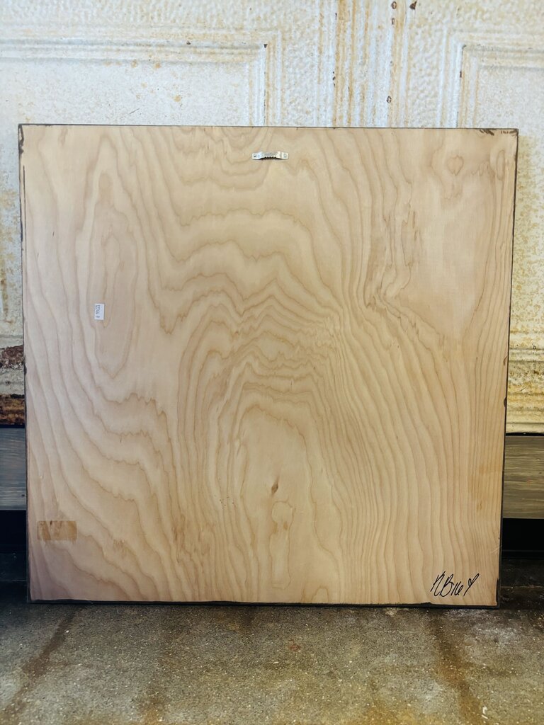 Wood Arrow BRAVE + KIND Sign 24.5 X 24.5