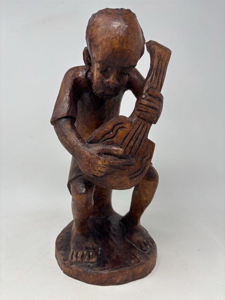 Vintage Hand Carved Wood Folk Art Figure