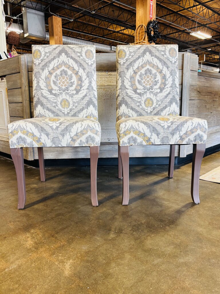 Parsons Dining Chairs Pair