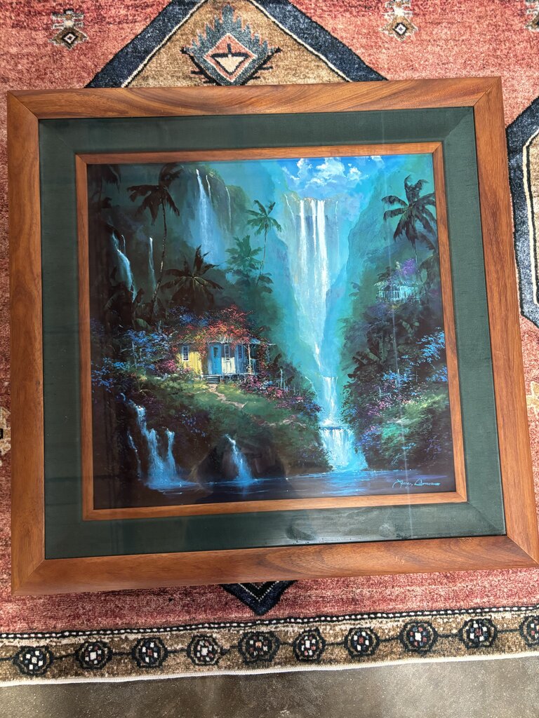 Surrender to Paradise Signed 28 X 27.5