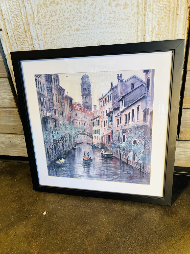 Canal Scene in Venice 24 X 24