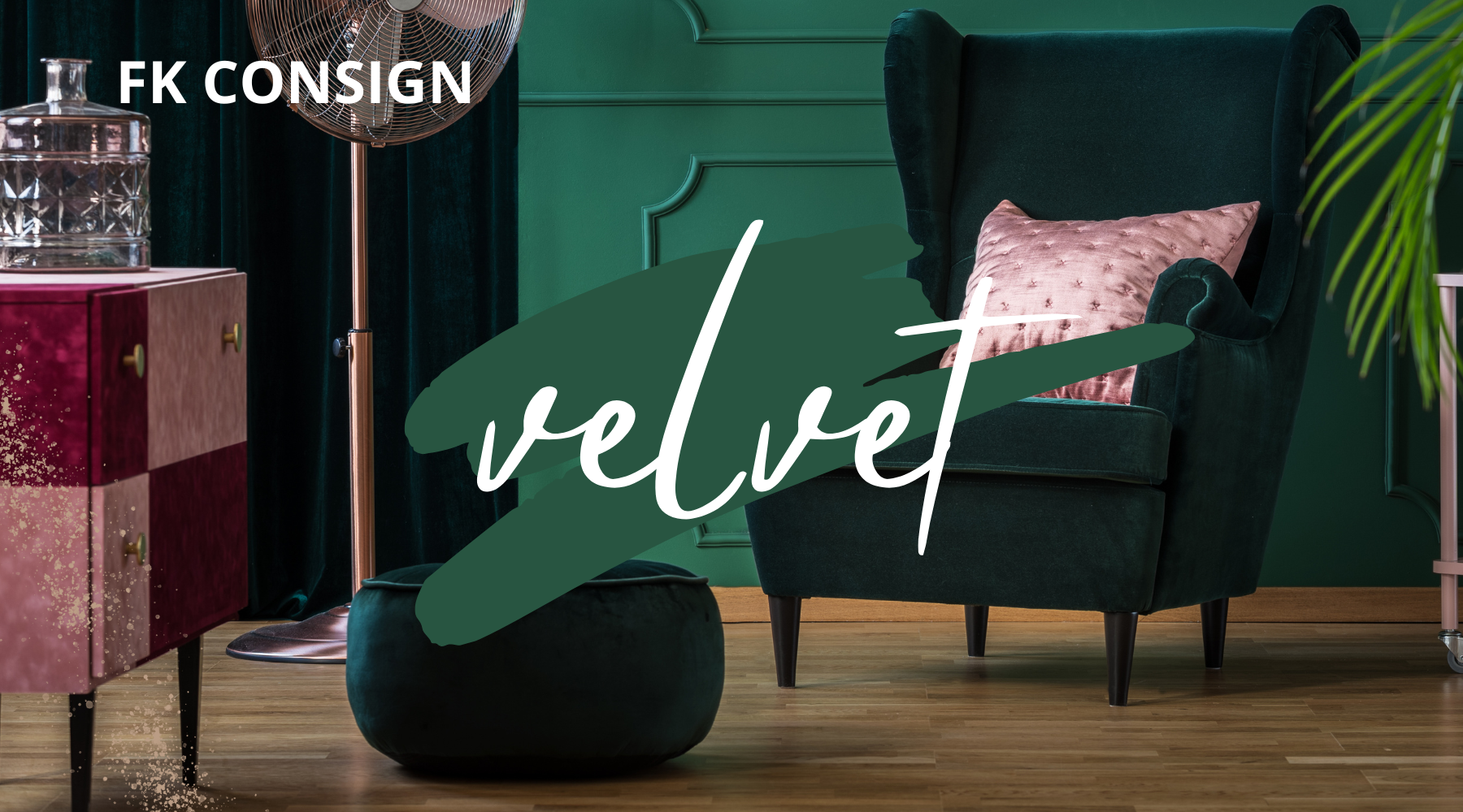 How to decorate your home with Velvet