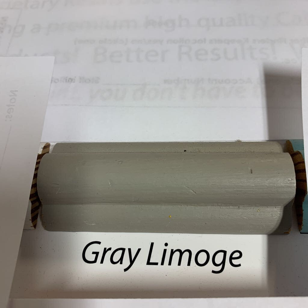 "GRAY LIMOGE" QUART