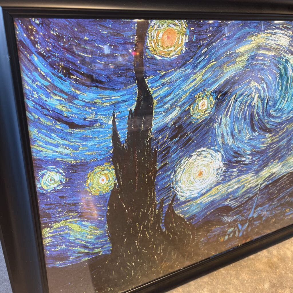 Framed "Starry Nights" Print 40.5x28.5