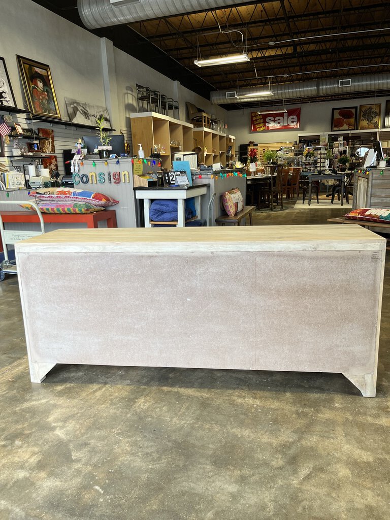 New Mango Wood & Cane Sideboard 69.25x30x19.25