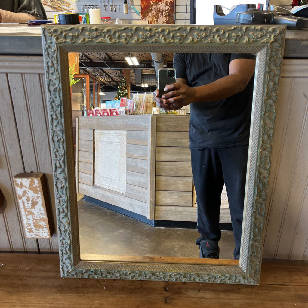 Ornate Framed Wall Mirror 20x24