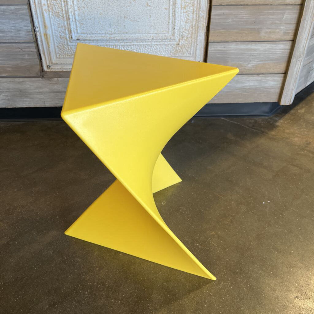 Geometric Molded End table