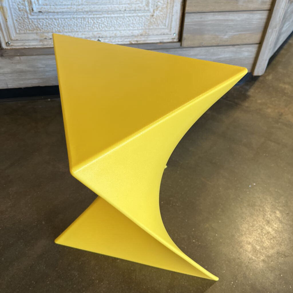 Geometric Molded End table