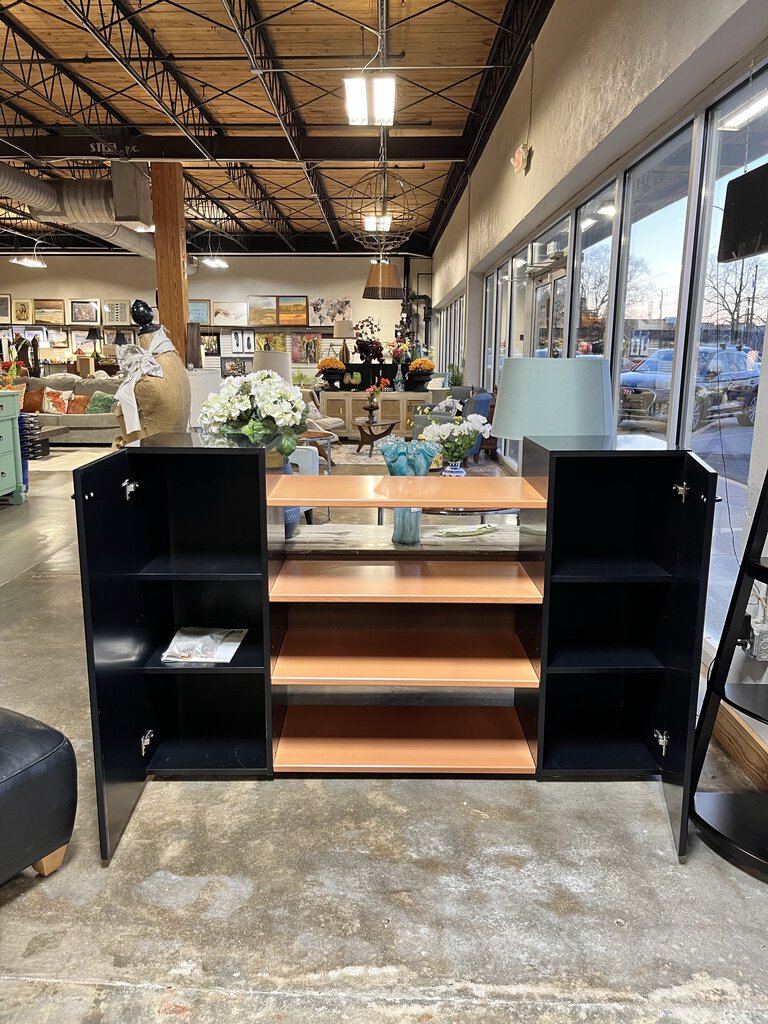 Media Console Cabinet - Adjustable Shelves