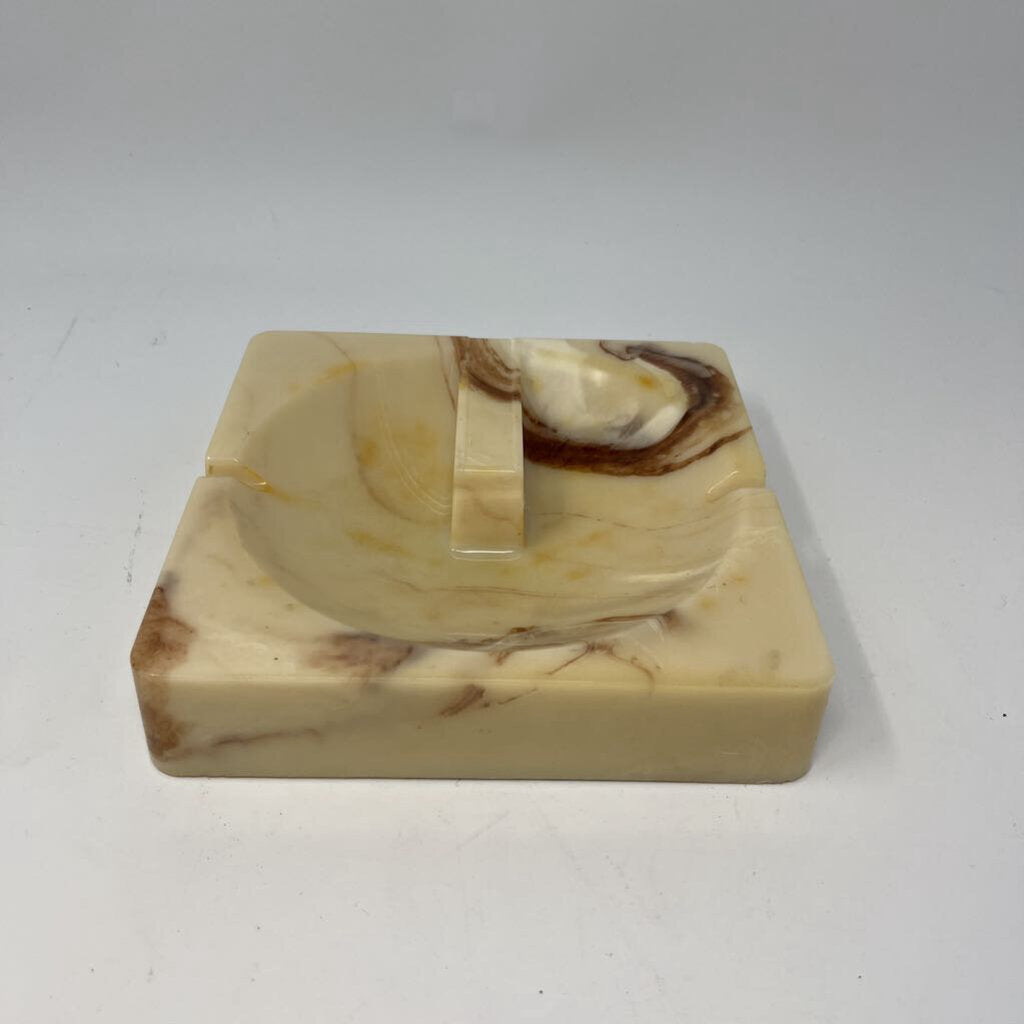 Marble Alabaster Ashtray