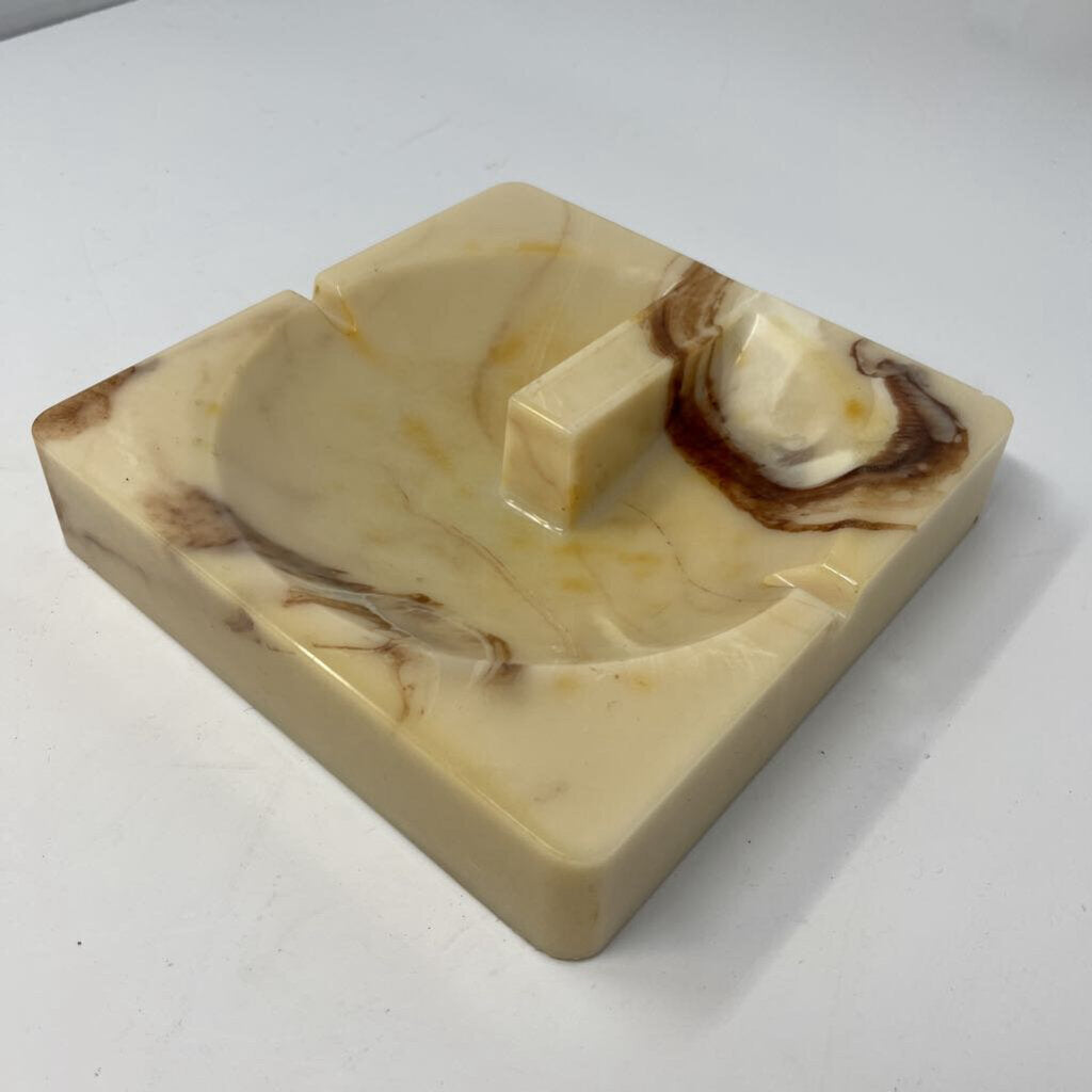 Marble Alabaster Ashtray