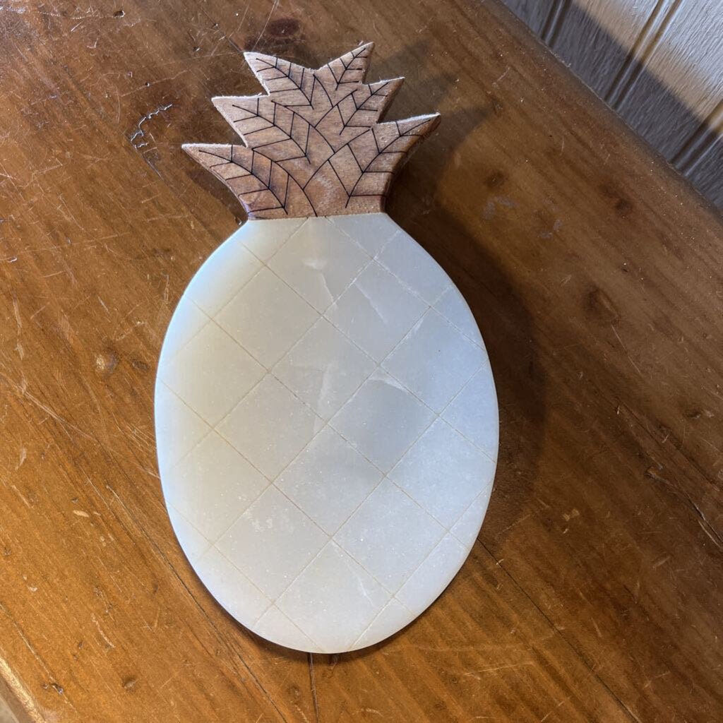 Marble Pineapple Spoon Rest