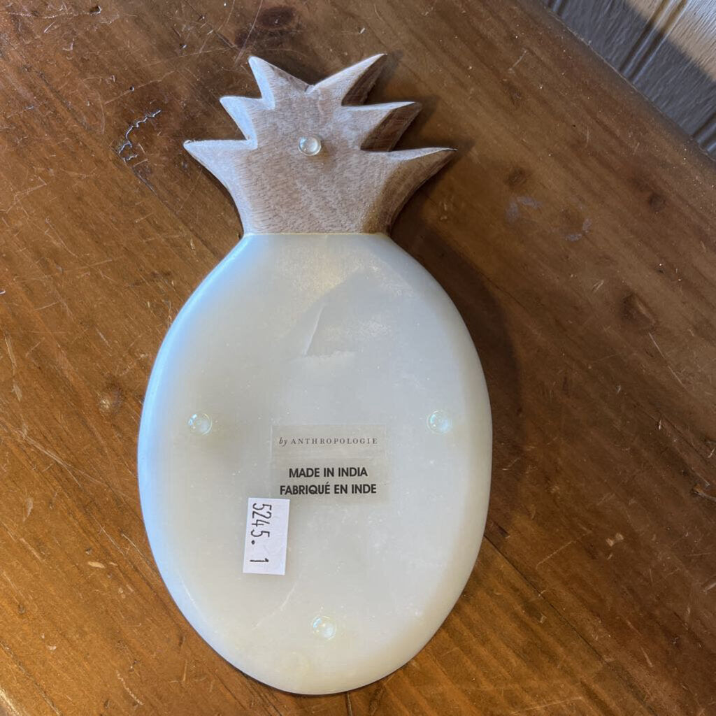 Marble Pineapple Spoon Rest