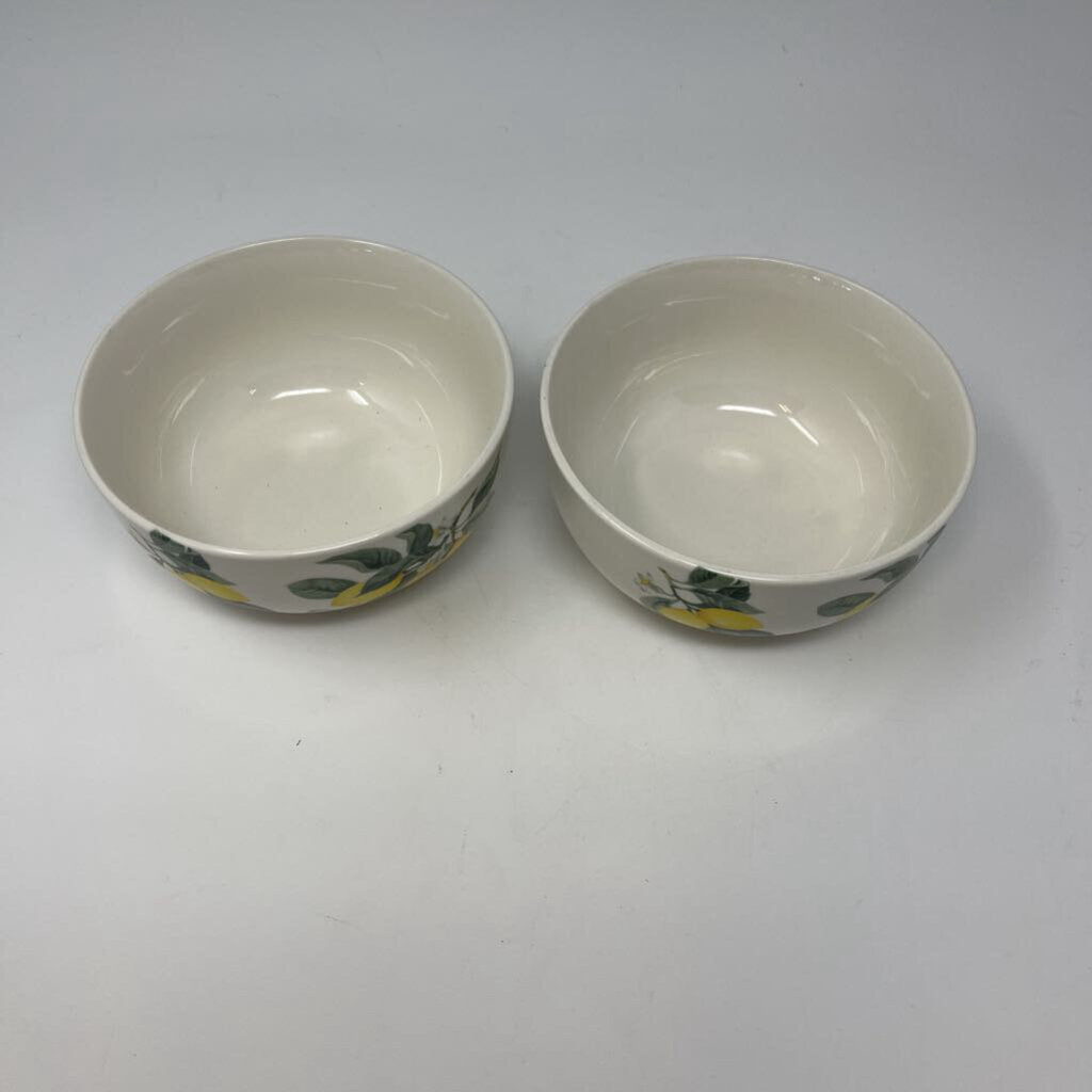 Royal Norfolk Lemon Bowls Set 2