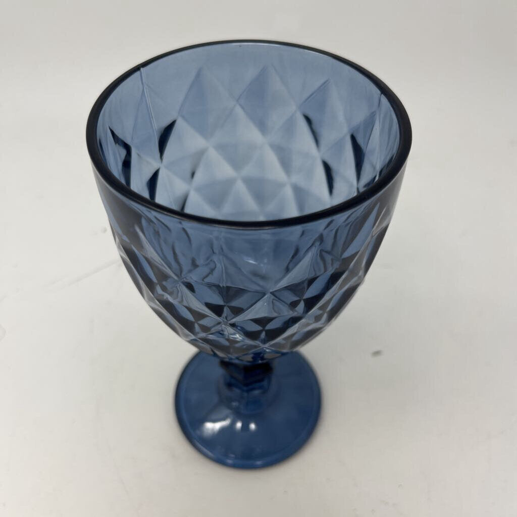 Blue Vintage Style Goblet