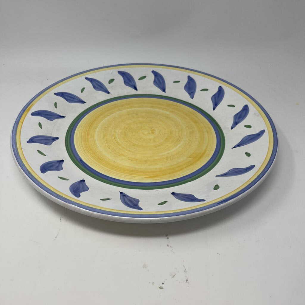 Large Round Platter Italy