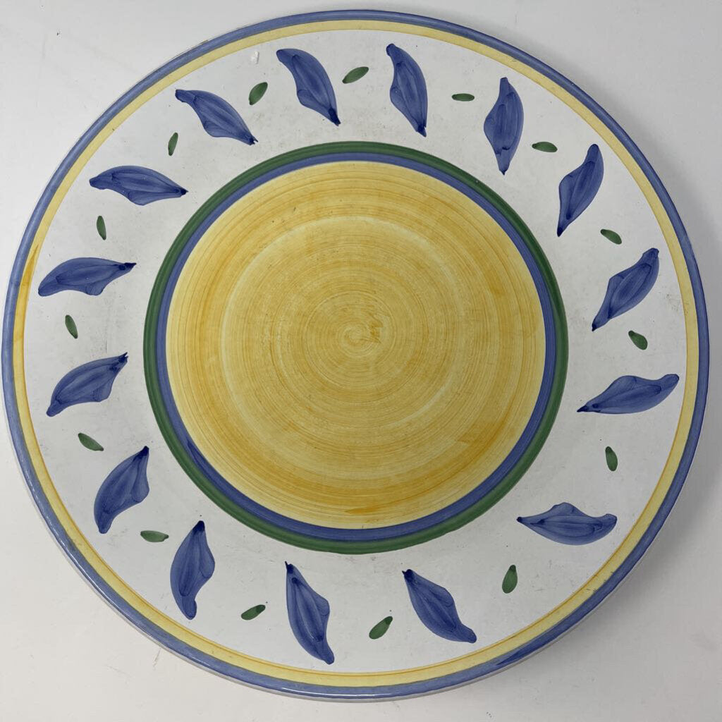 Large Round Platter Italy