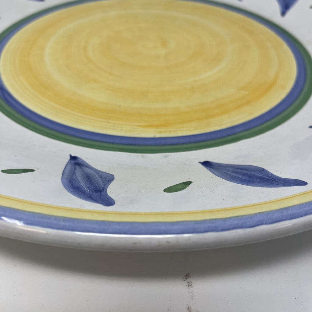 Large Round Platter Italy