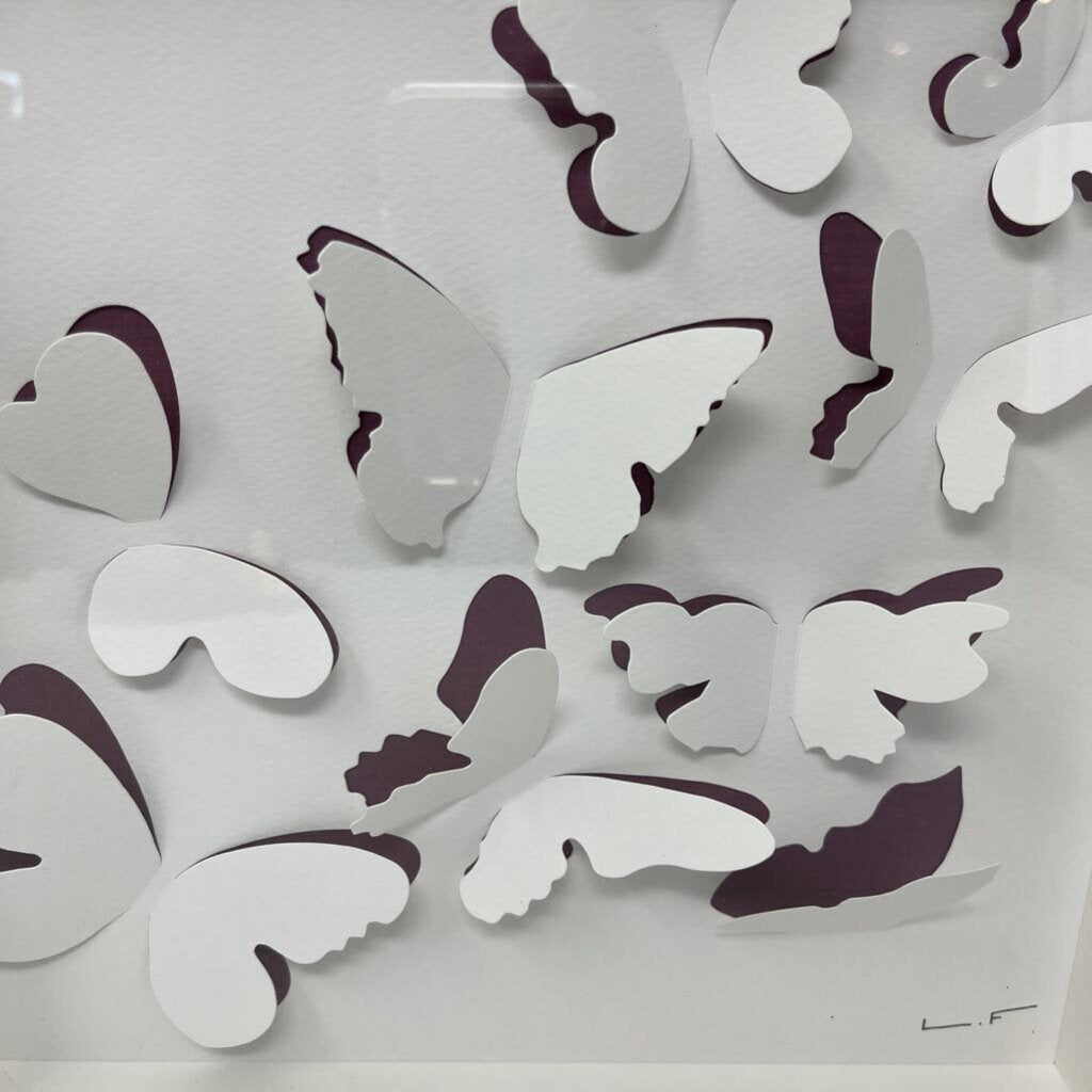 Butterfly Cut Out Art