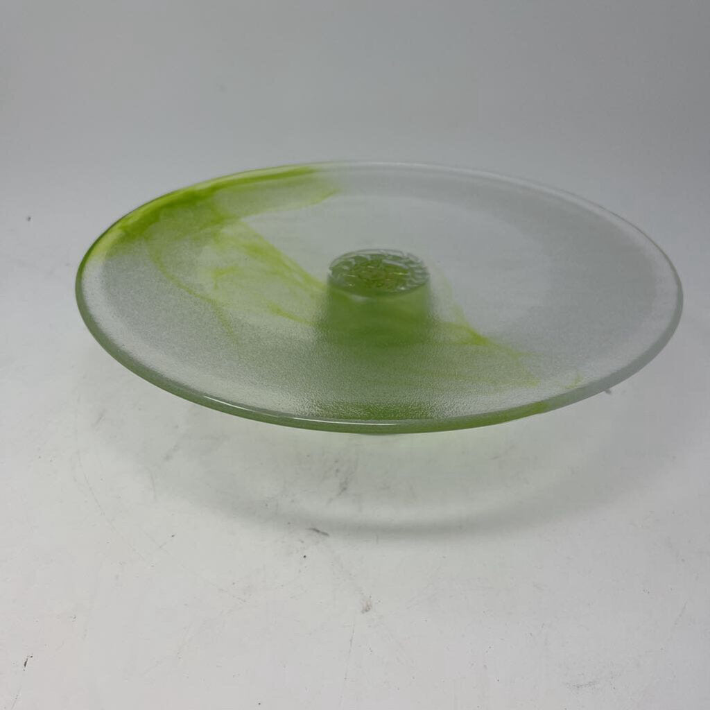 Kosta Boda Glass Cake Stand