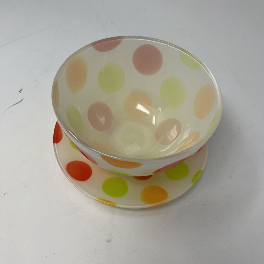 Walther Love Polka Dot Plate and Bowl