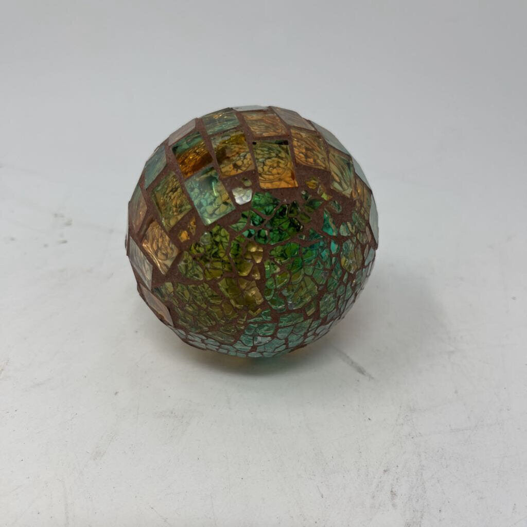 Mosaic Glass Deco Ball