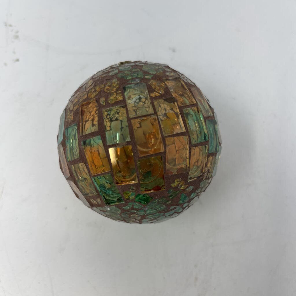 Mosaic Glass Deco Ball